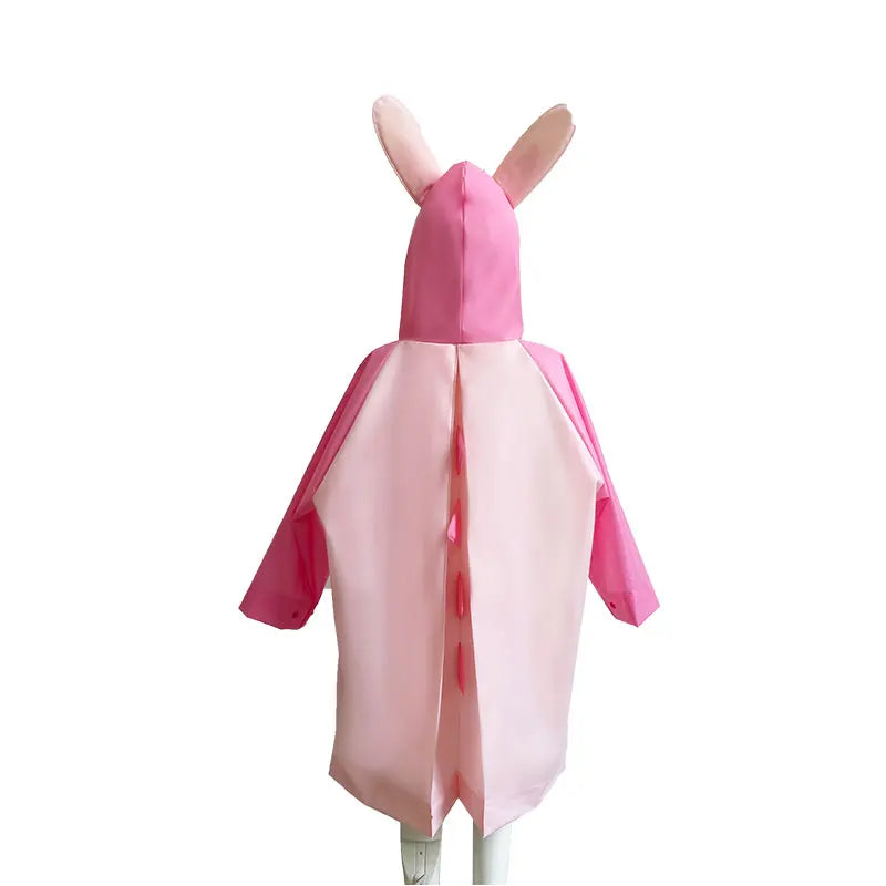 Cartooncustom Raincoat Rainproof EVA New Design Cute for School Camp Travel Rabbit Fashionable Heathy Waterproof Kids Durable
