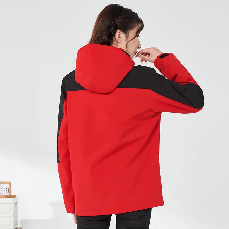 Customizable Waterproof Ski Suit Rain Jacket Printed Oxford Fabric Raincoat Boys Girls XXL XXXL Sizes Designed Outdoor Camping