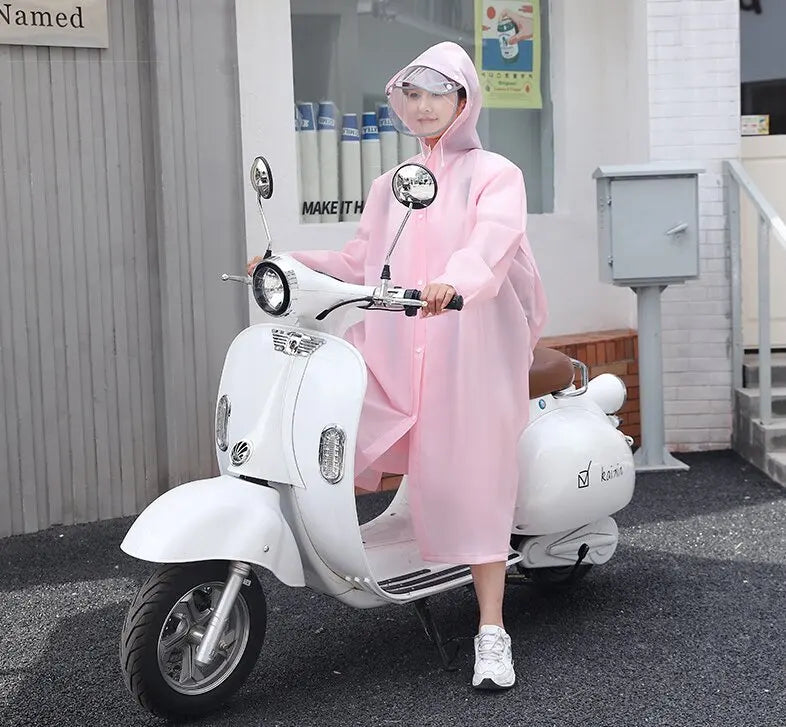 Single-Use Waterproof EVA for Poncho Disposable Rainwear for Travel & Electric Vehicle Battery for Outdoor Tours