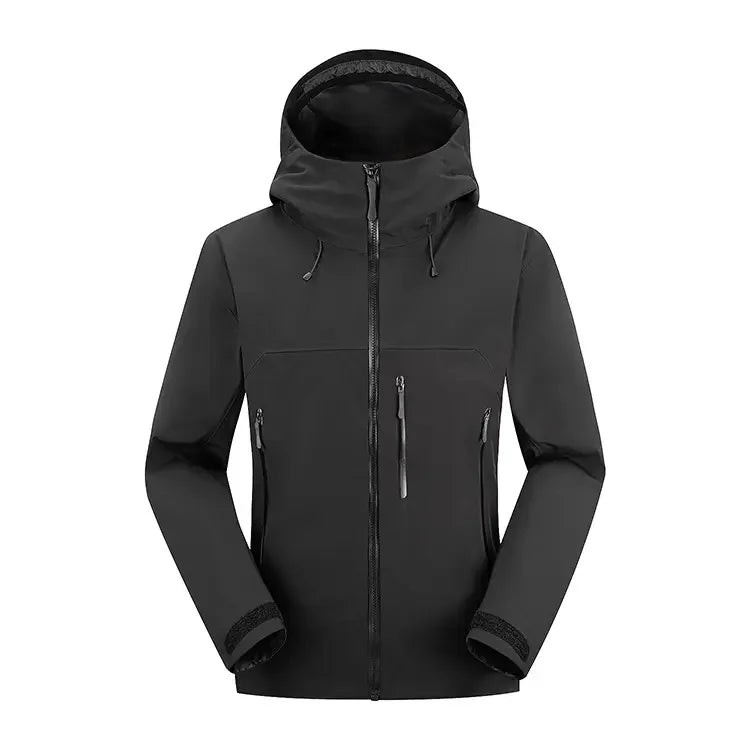 New Outdoor Jacket Custom Logo Waterproof Windbreaker Jackets Plus Size Tracksuit Jacket Hunting Hiking Mountain Raincoat Coat