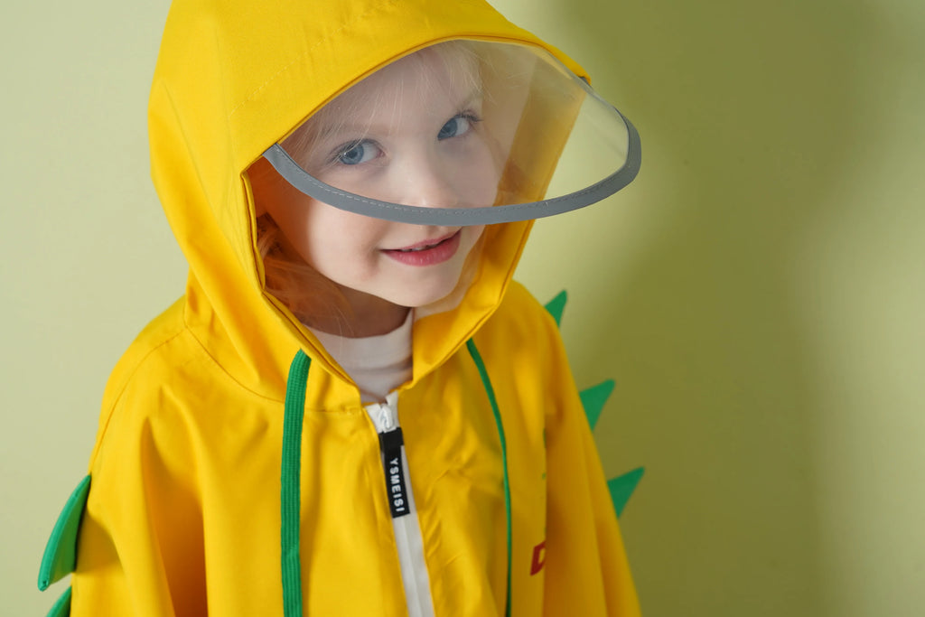 Children's Waterproof Cloak Raincoat, Suitable for Kindergarten, Elementary School, Boys and Girls