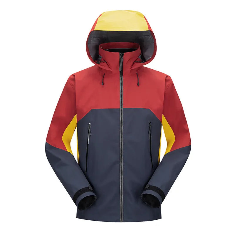 High Quality Outdoor Hard Shell Soft Shell Windproof Waterproof Ski Mountaineering Suit for Men Women Autumn