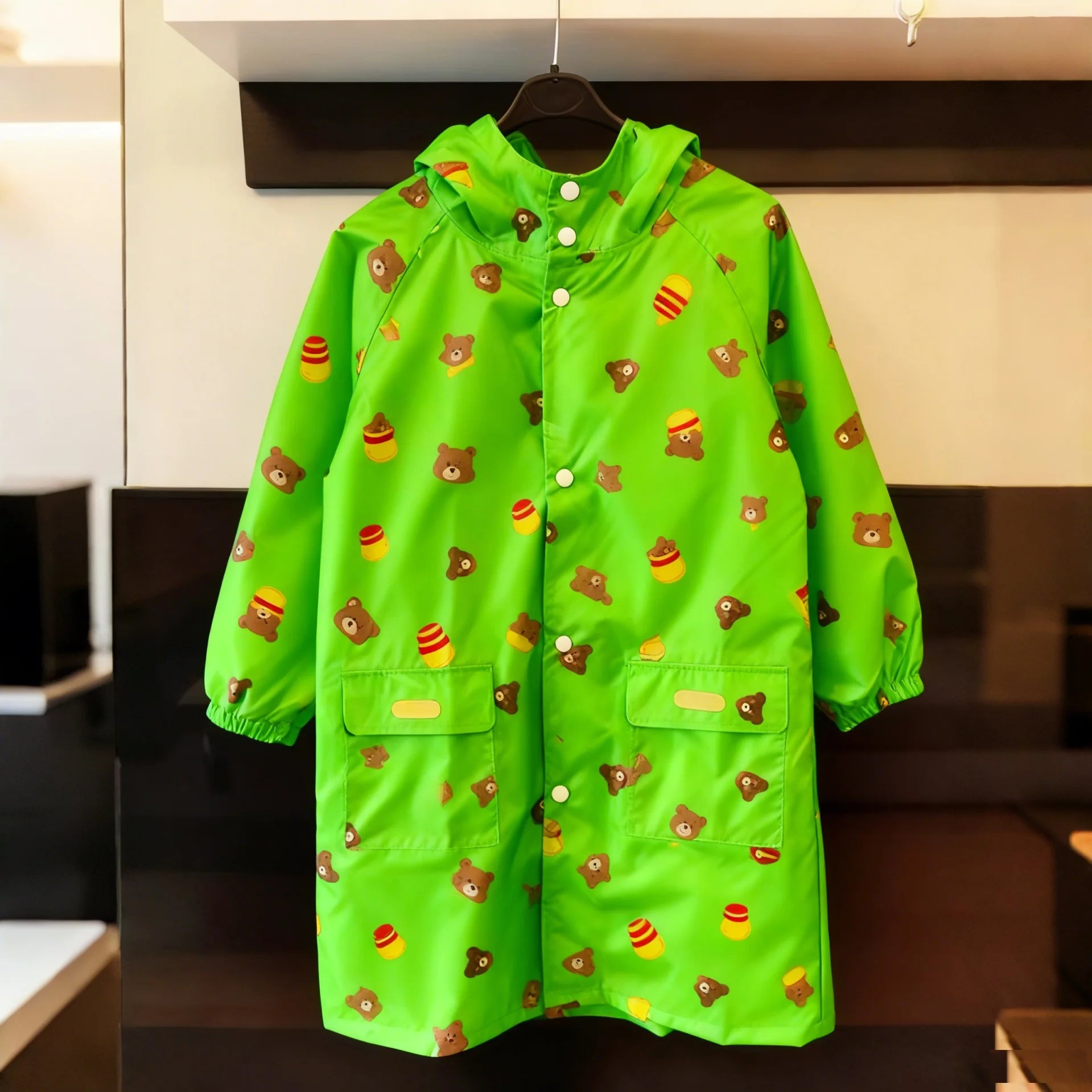 Children's Raincoat 2025 New Style Lightweight Breathable Rain Poncho for Boys Girls Middle Large Children Kindergarten Babies