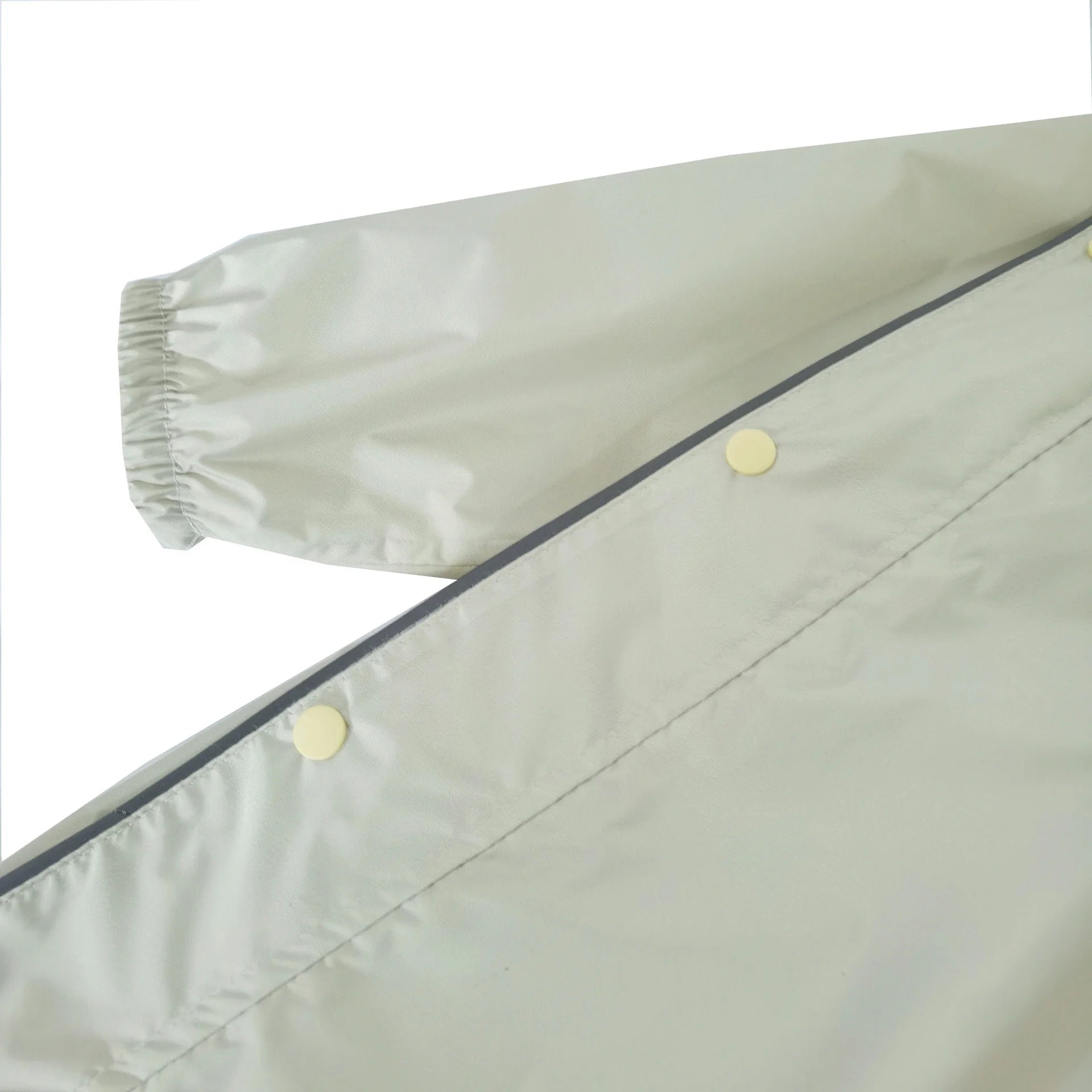 Waterproof Raincoat Lightweight Reusable Soft Breathable Children Poncho with Reflective Safety Stripes for Kindergarten Primary