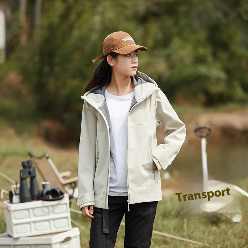 Customizable Soft Shell Jacket with Full Heat Sealing Waterproof Windproof Fleece-Lined for Mountaineering Quality Outdoor Gear