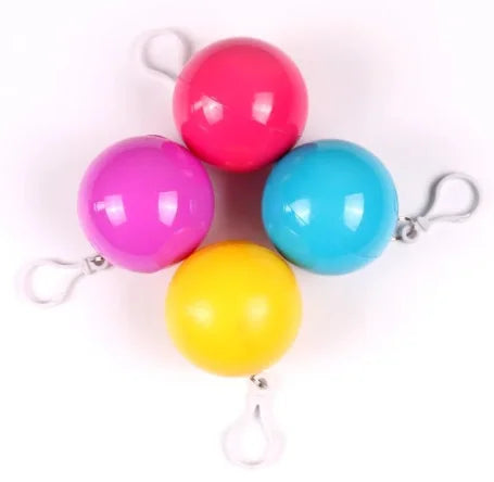 Upgraded Portable Disposable Raincoat Ball, Compressed Raincoat Ball for Children and Adults