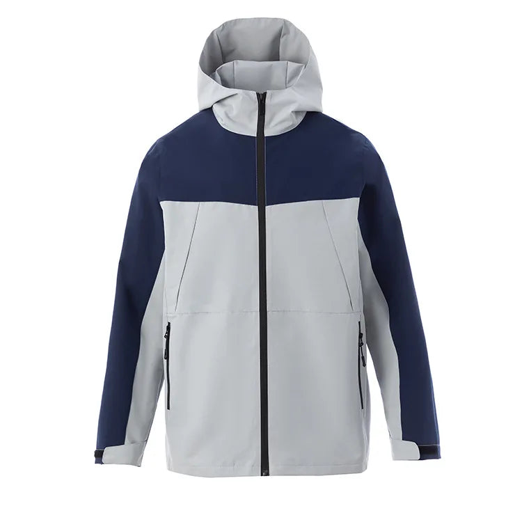 Autumn Winter Men's Single-Layer Assault Jacket Waterproof Windproof Coat Printed LOGO Outdoor Advertising Overalls-Wholesale