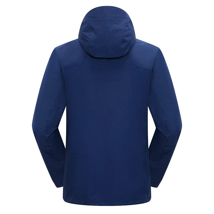 High-End Two-Piece Outdoor Jacket for Men Women Autumn Winter Assault Clothing Detachable Three-In-One Feature Printed