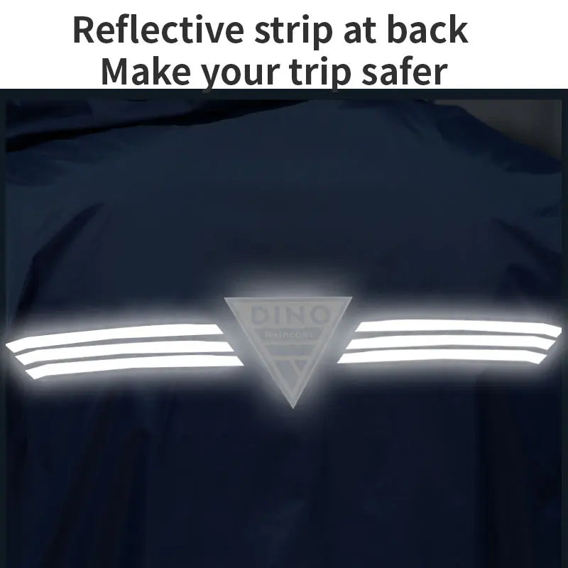 High Quality Nylon Raincoat Set Factory-Supply Waterproof Split Suit Healthy Portable Reusable Riding XXL Travel Cycling Rainy