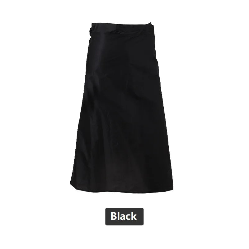 Custom Ultra-Light Nylon Rain Kilt Skirt Pants One Pocket Waterproof Hiking Travel Logo Small Pouch Packing Coat Included