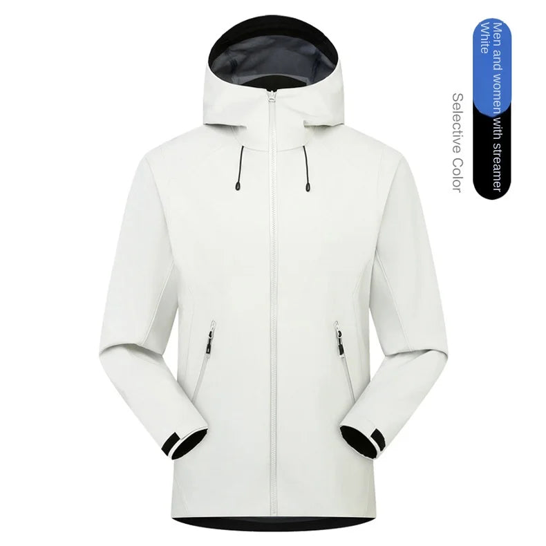 Bird Home Same LT Winter Solid Soft Shell Jacket Unisex Waterproof Breathable for Technology Outdoor Travel Sports