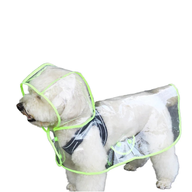 Factory New High Quality EVA Pet Rain Coat Waterproof Reflective Single-Person Rainwear for Pet Outdoor Travel