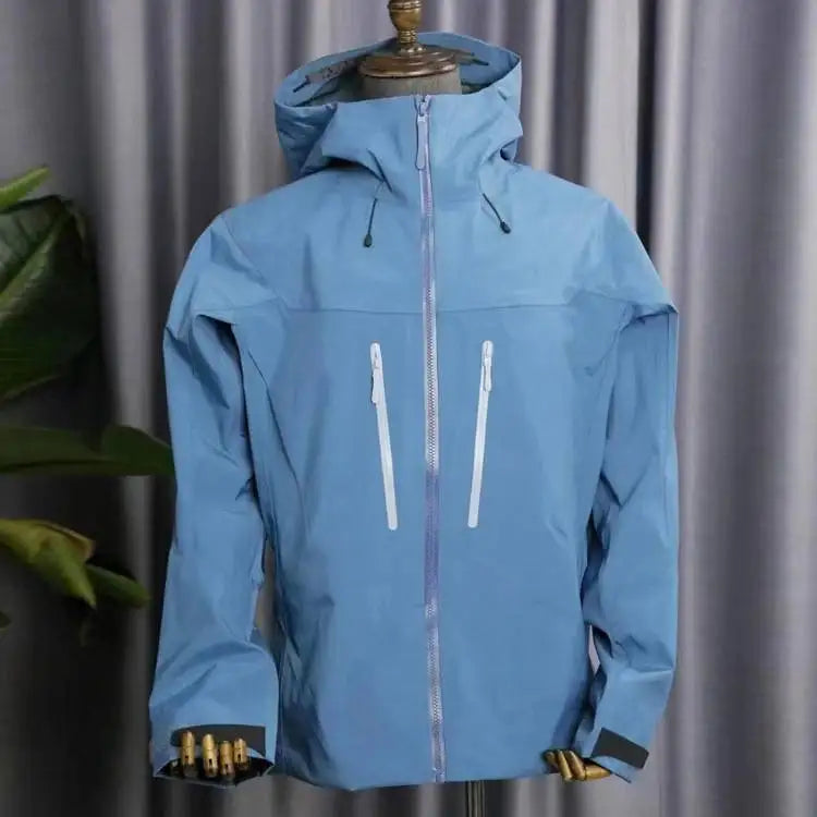 Adults' 3-in-One Polyester Waterproof Jacket for Hiking and Travel Outdoor Activity-Friendly