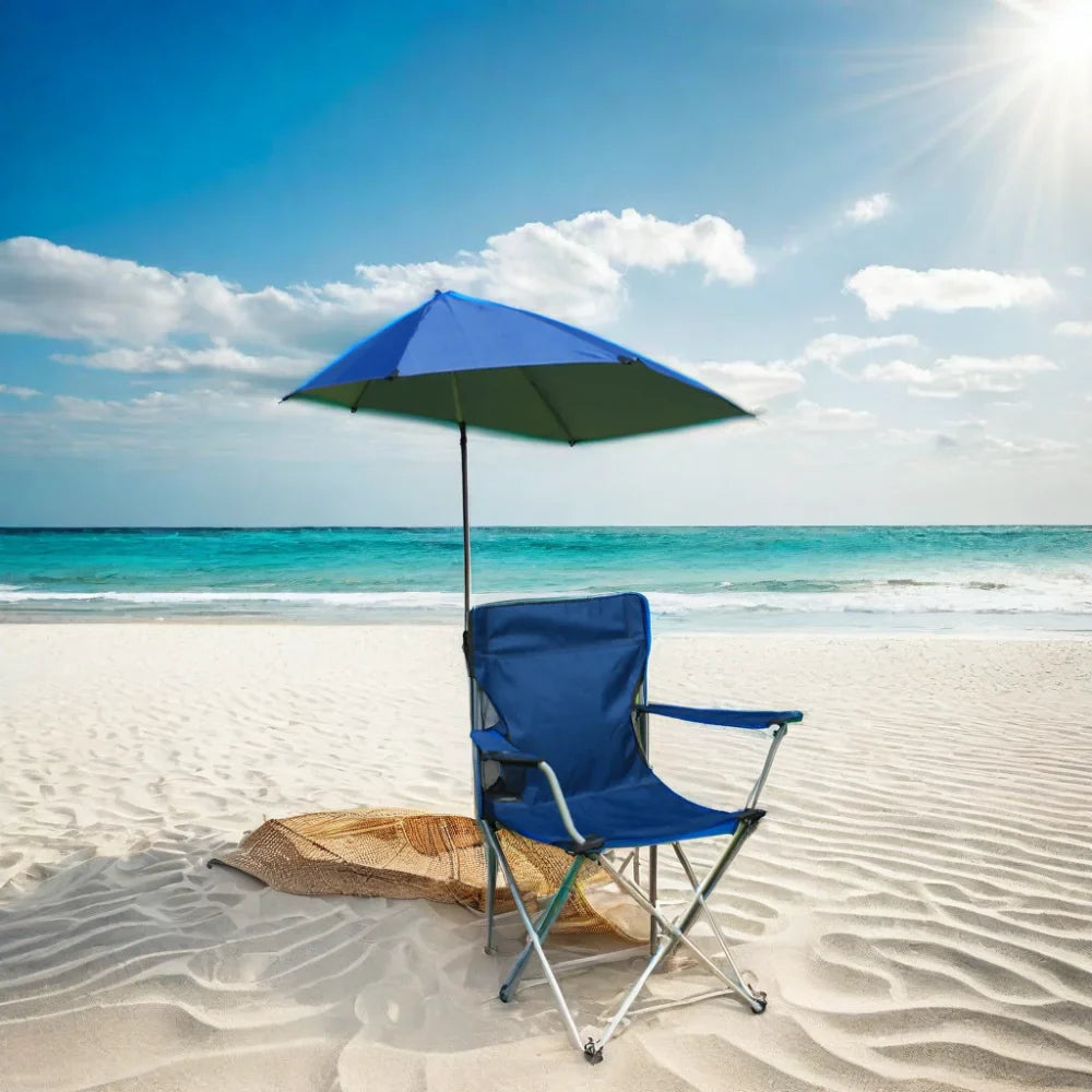 Customizable Outdoor Fishing Chair With Large Sier Rubber Stroller Umbrella Leisure Beach Chair With Logo Printing for Children