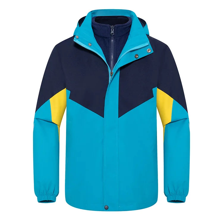 Cold-Proof Fleece-Lined Two-Piece School Uniform for Primary Secondary Students Rustic Kindergarten Garden Clothes Autumn Winter