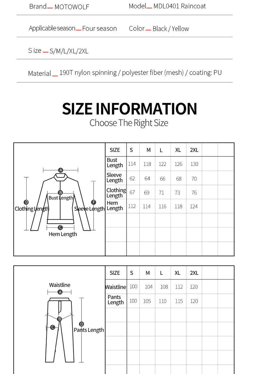 Men's Motorcycle Suit Ultra-thin Breathable Motorcycle Cycling Suit Full Body Rainstorm Proof Split Raincoat With logo