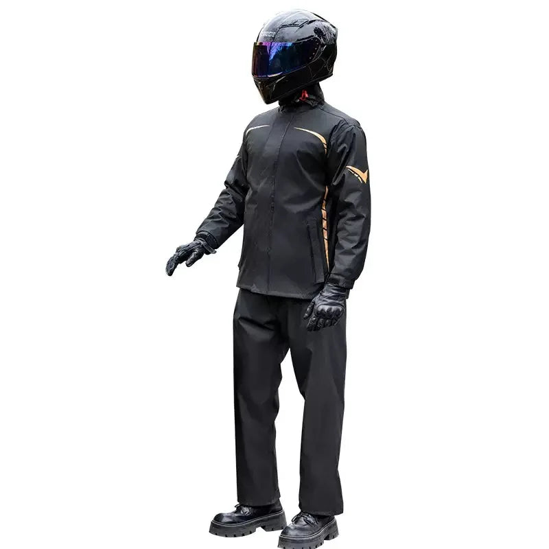 Hot Selling Waterproof & Windproof Rain Suits Reflective Coats for Outdoor Travel & Tour Activities