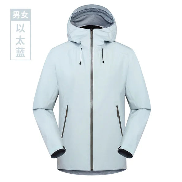 Lightweight Raincoat Waterproof Jacket Windproof Waterproof Rain Jacket Hooded Hiking Climbing Outdoor Black Winter Jacket Thin