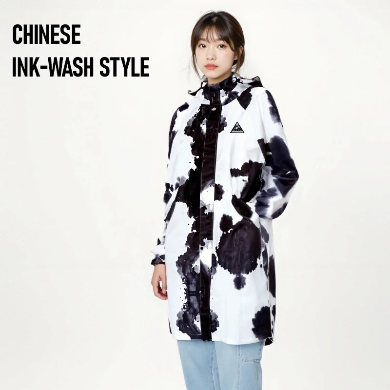 Waterproof Adult Outdoor Hiking Card Breaking Windbreaker