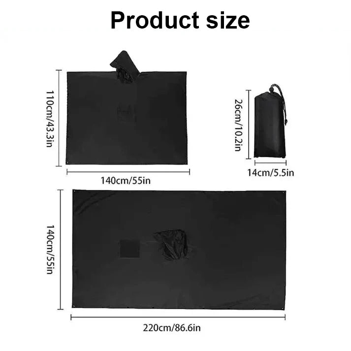 Customized Wholesale Polyester Pu Coated Men's Waterproof Rain Poncho Breathable Pvc Rainwear With Hood Raincoat With logo