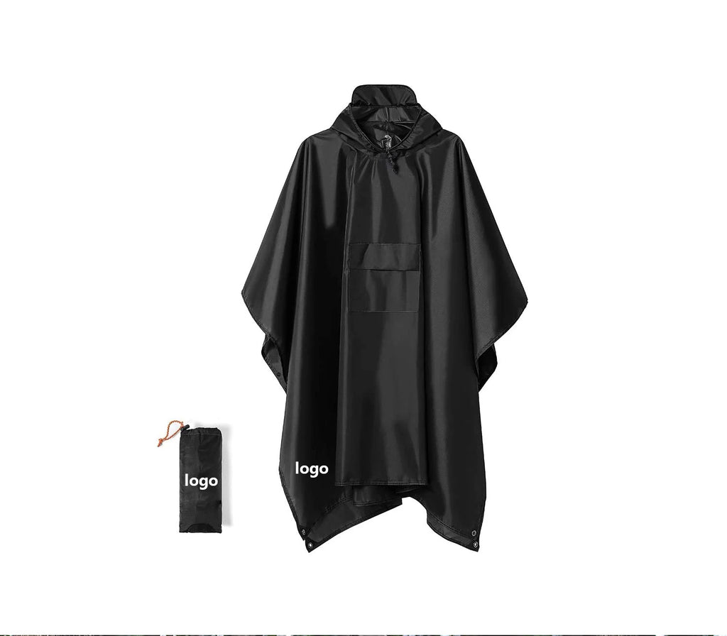 Factory Direct Supply High Quality Hot Selling Non Disposable Raincoat Portable Thickened Adult Plastic Cape Raincoat