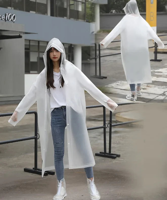 Customized Women's Long Adult Rain Jacket Factory Supplied New Design With Multifunctionality Waterproofing Featuring a Hood