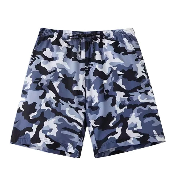 Hawaiian Casual Shorts Men Turkey Style Floral Printed Cropped Pants Versatile Loose Fit Trendy Beach Vacation Wear Free
