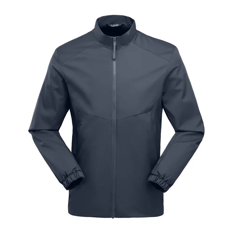 Single Layer Lightweight Polyester Summer Jacket for Adults for Hiking and Travel