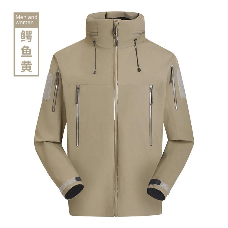 Bird Family  Bird Motorcycle Jacket Zipper Thin Solid Unisex Waterproof Windproof Winter Outdoor Mountaineering