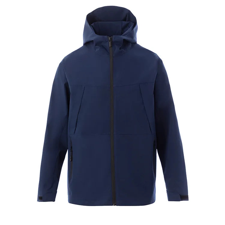 Autumn Winter Men's Single-Layer Assault Jacket Waterproof Windproof Coat Printed LOGO Outdoor Advertising Overalls-Wholesale