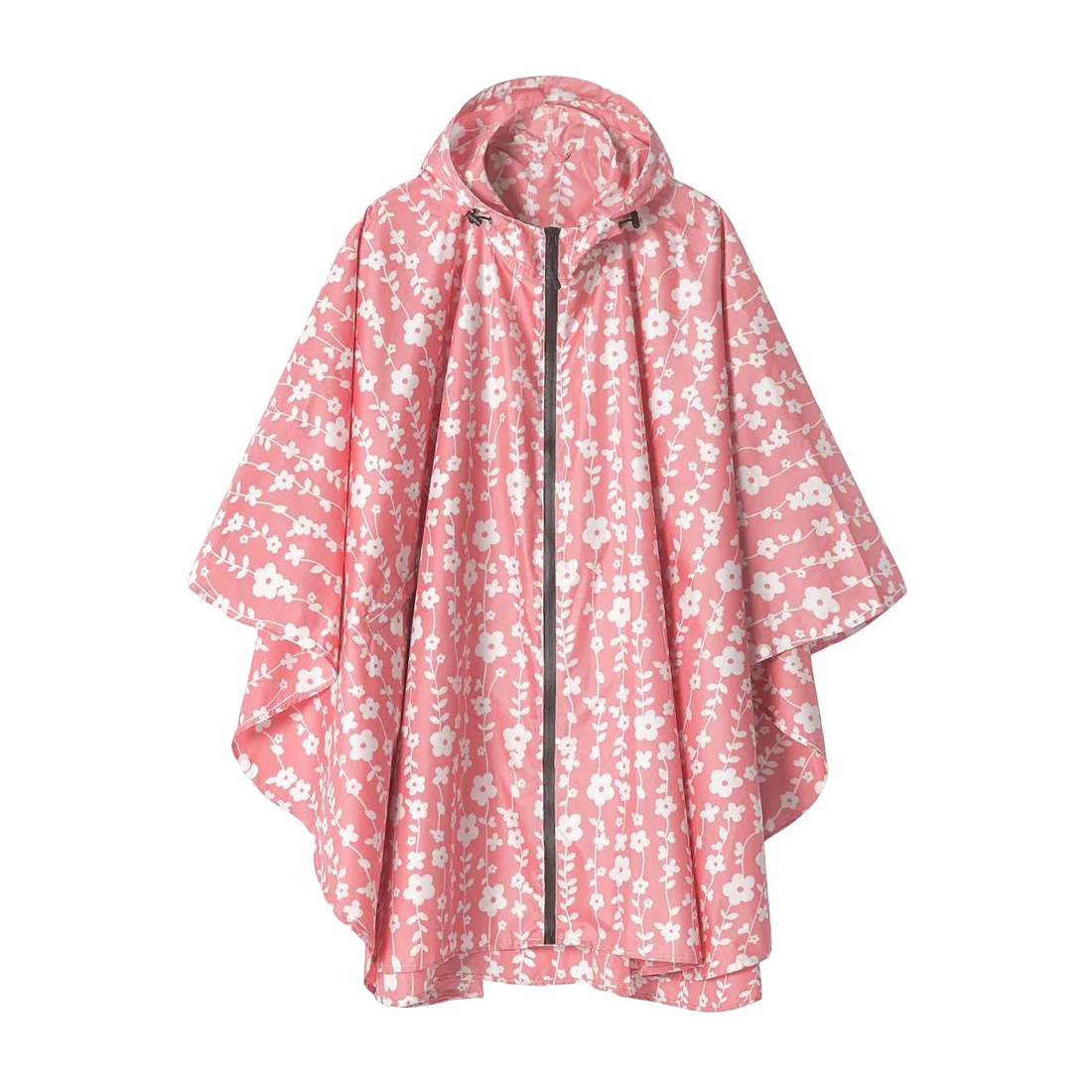 Women's Disposable Waterproof Raincoat Pockets Portable Poncho Fishing Hiking Colorful Flower Style Clothing Adults Girls