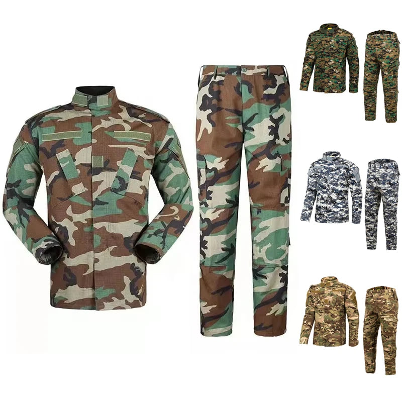 Wholesale Rip Stop Camouflage Clothing Tactical Training DBU Uniforms Outdoor Tactical Combat Suit/Uniform