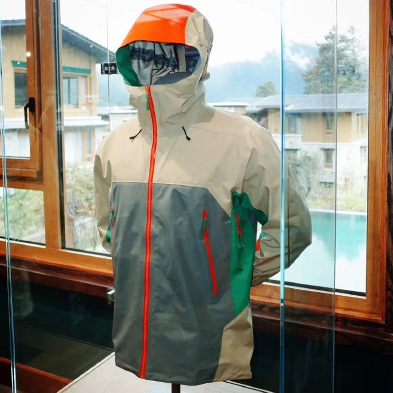 High Quality Outdoor Hard Shell Soft Shell Windproof Waterproof Ski Mountaineering Suit for Men Women Autumn