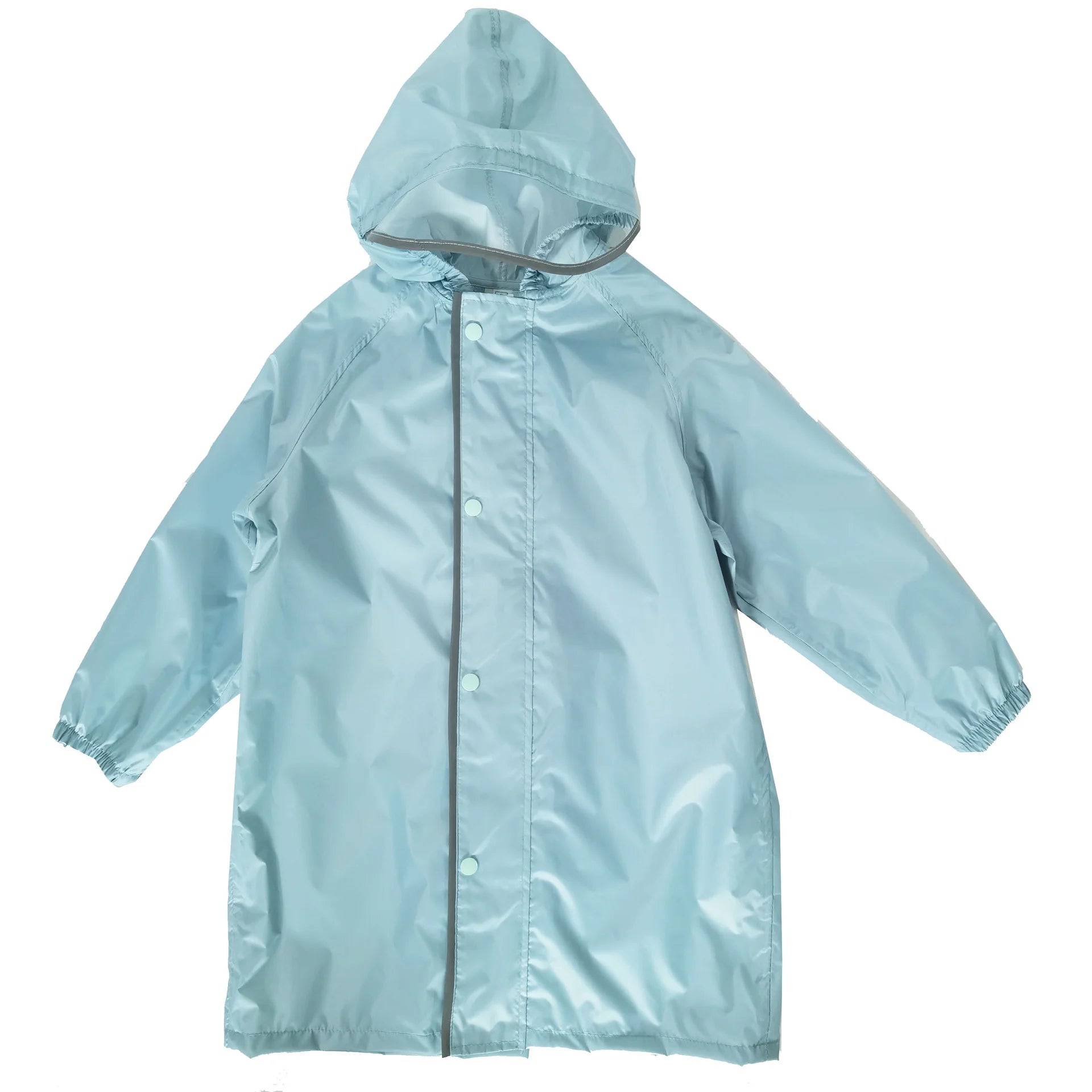 Waterproof Durable Fashionable Lightweight Reusable Windproof Boys Girls Back School Children's Poncho Raincoat Reflective