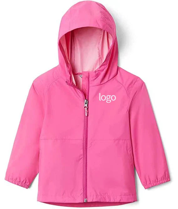 High Quality Polyester Kids Raincoat Custom Poncho Rain Jacket Girls XXL Waterproof Printed Design Travel Tours Factory Price