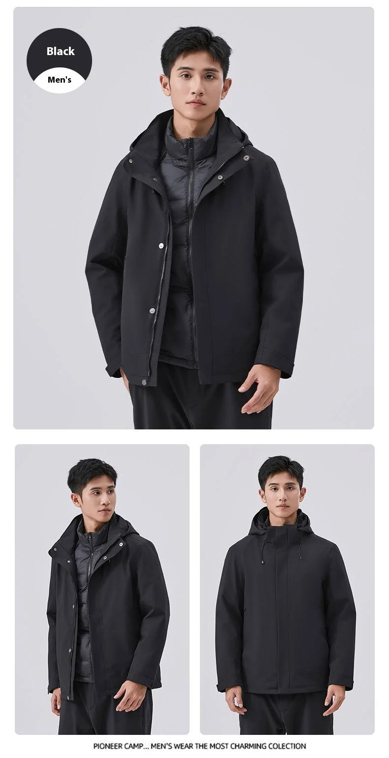 Women's Lightweight Stand Rain Jacket Autumn Spring Water Resistant Windproof 3D Embroidery Logo Zipper Prints Breathable XL