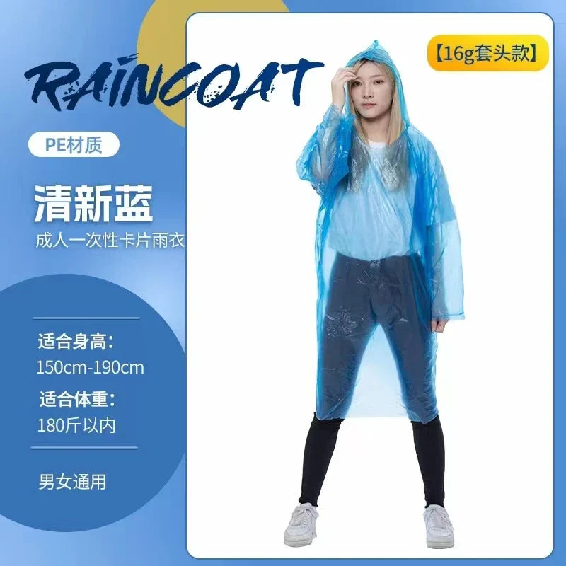 Upgraded Portable Disposable Raincoat Ball, Compressed Raincoat Ball for Children and Adults