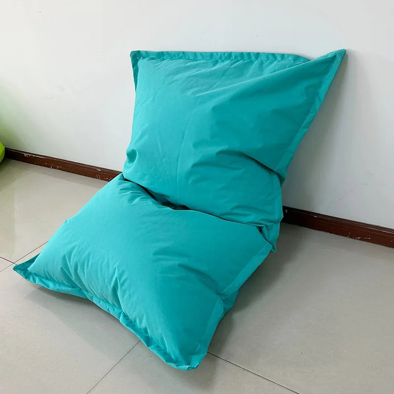 Custom Large Lightweight Outdoor Furniture Modern Waterproof Bean Bag Beach Lounger for Garden Patio Hotel Park Use