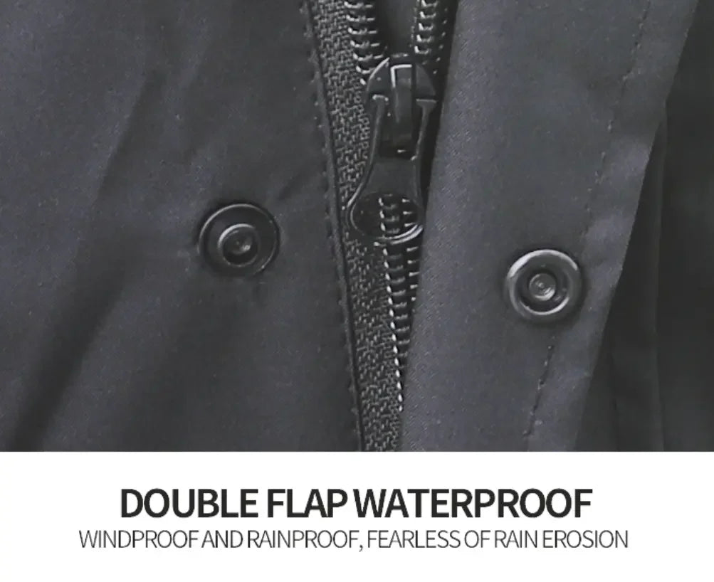 Custom Logo Women Men Reusable Hooded Raincoat Waterproof Polyester Taffeta Rain Cape Outdoor Rain Poncho Trench Coat Raincoats