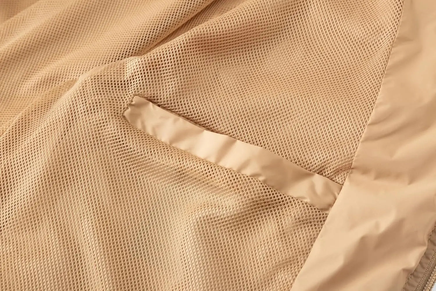 Men's Casual Canvas Windbreaker Jacket Lightweight Hooded Raincoat with Stand Collar for Winter Outdoor Pocketed