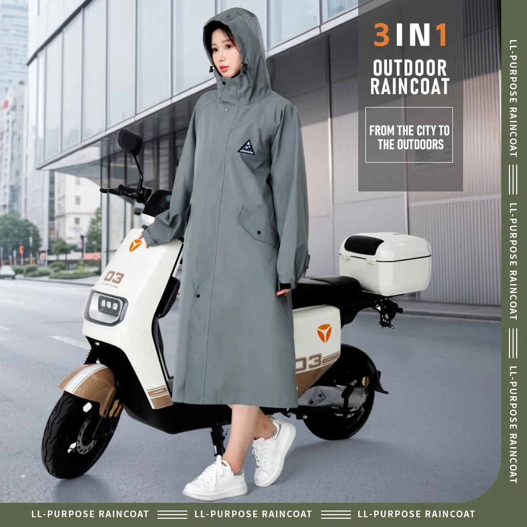 Waterproof Adult Outdoor Hiking Windbreaker, Suitable for Cycling and Hiking