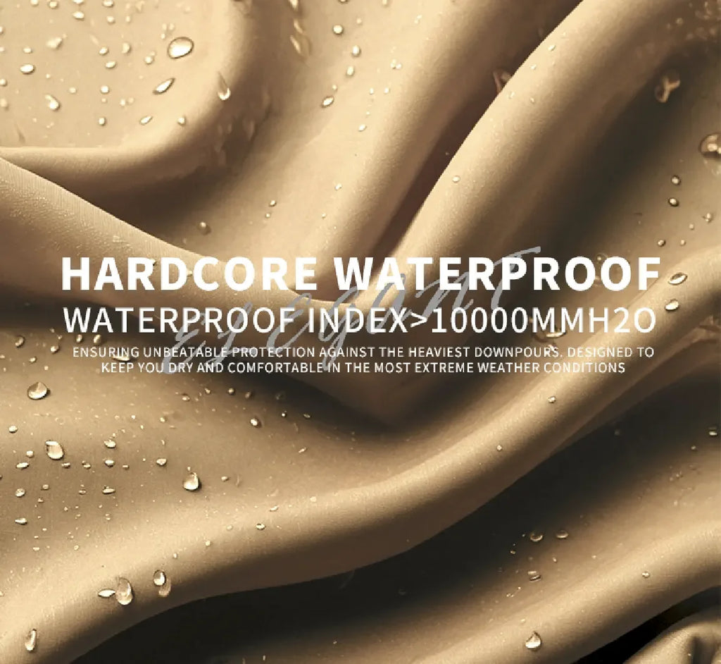 Wholesale Unisex Waterproof Windproof Sports Hooded Long Jacket Work Outdoor Rain Windbreaker Coat for Men and Girls Daily Usage