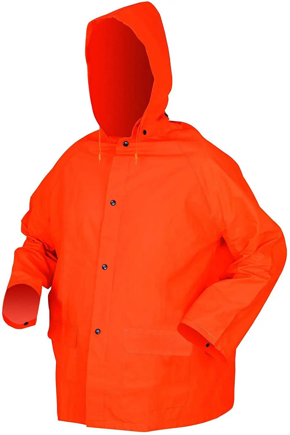 Reflective Yellow Heavy-duty Waterproofed Raincoats With Working Bib Pants Overalls