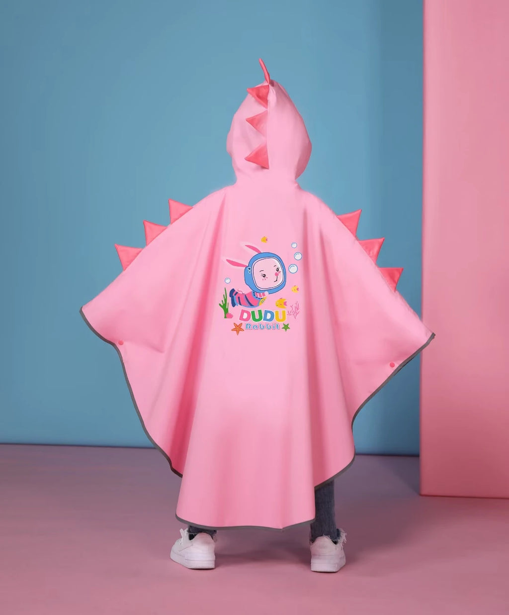 Children's Waterproof Cloak Raincoat, Suitable for Kindergarten, Elementary School, Boys and Girls