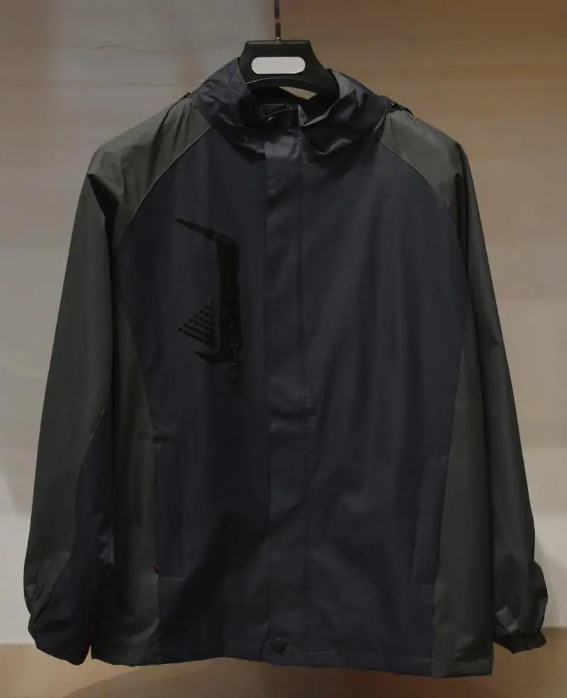 2025 New Design Rain Jacket Windbreaker Jacket High Quality Korean Jacket Men Sport Wind Breaker Spring Windbreaker Hooded Coats