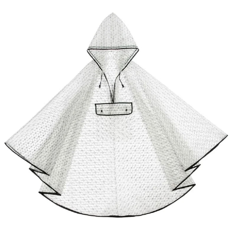 Urkko Waterproof Rain for Poncho Lightweight and Reusable Hooded Coat for Adults for Hiking Outdoor Activities Travel Companion