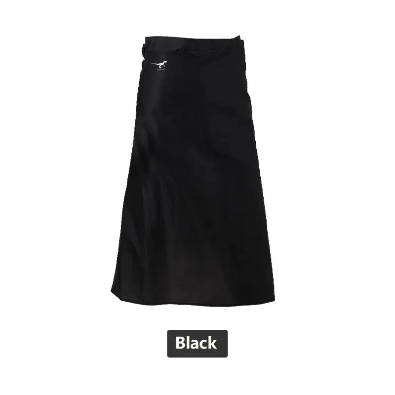 Ultra Light Waterproof Kilt Rain Pants With Logo Decoration Outdoor Reusable Skirt for Hiking Packable With One Pocket