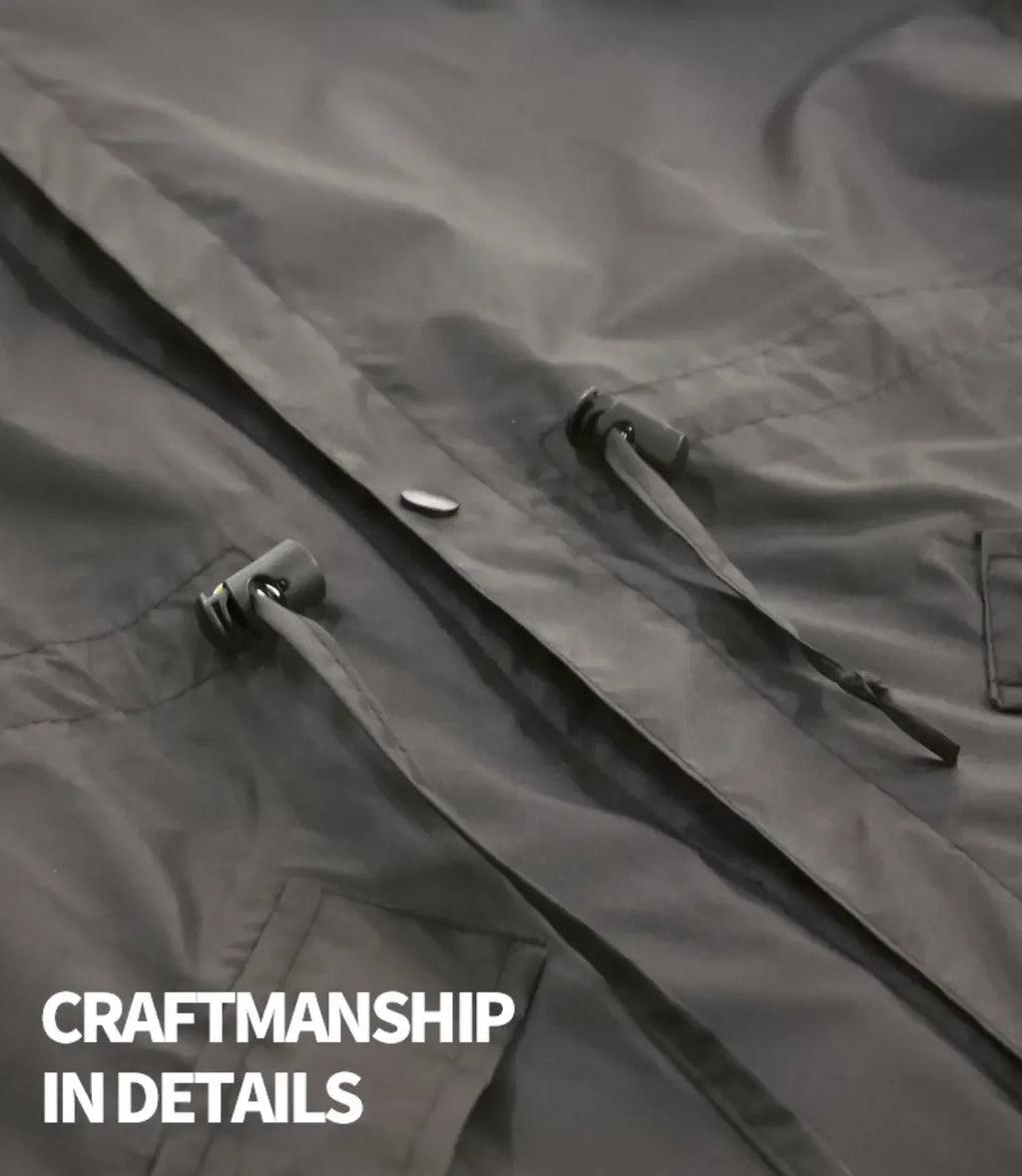 Men's Heavy Duty  Unisex Long Rain Cape Polyester Raincoat Waterproof Single-Person Poncho Factory Price Outdoor Work Rain Suit