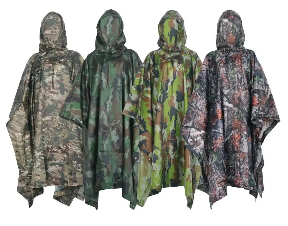 One Piece Emergency Reusable Adult Hooded Waterproof Rain Cover Cape Coat Blanket Raincoat Foldable in China