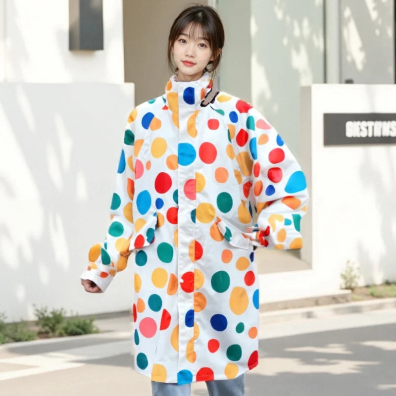 Waterproof Adult Outdoor Hiking Card Breaking Windbreaker